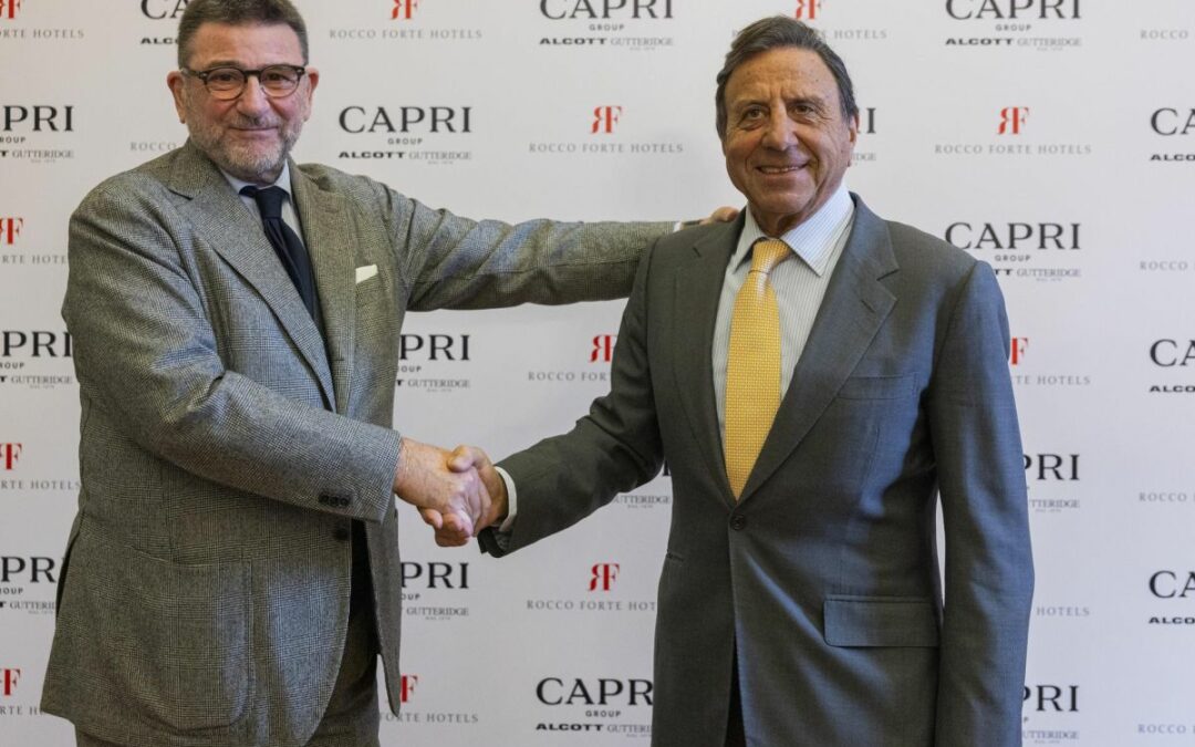 Rocco Forte Hotels e Capri Group insieme per Palazzo Sirignano a Napoli