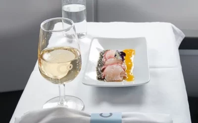 La Compagnie, il volo business class con menu firmati da Chef stellati