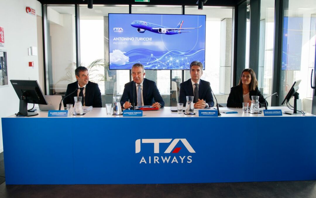 Semestrale positiva per ITA Airways, in arrivo investimenti su Milano