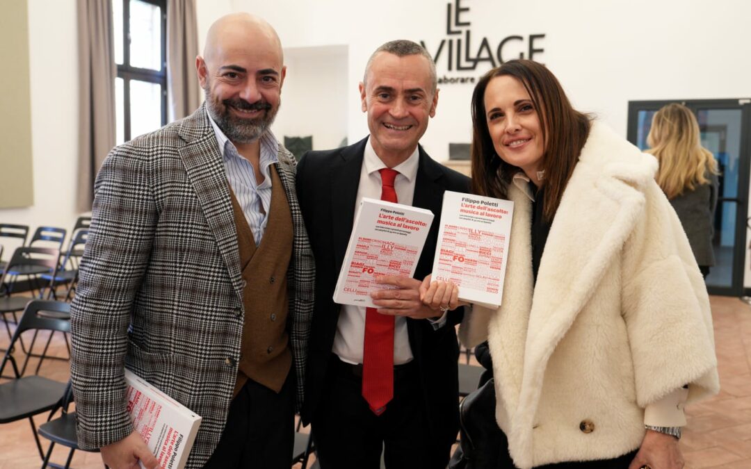 Il libro di Filippo Poletti, “L’arte dell’ascolto: musica al lavoro” presentato a Milano